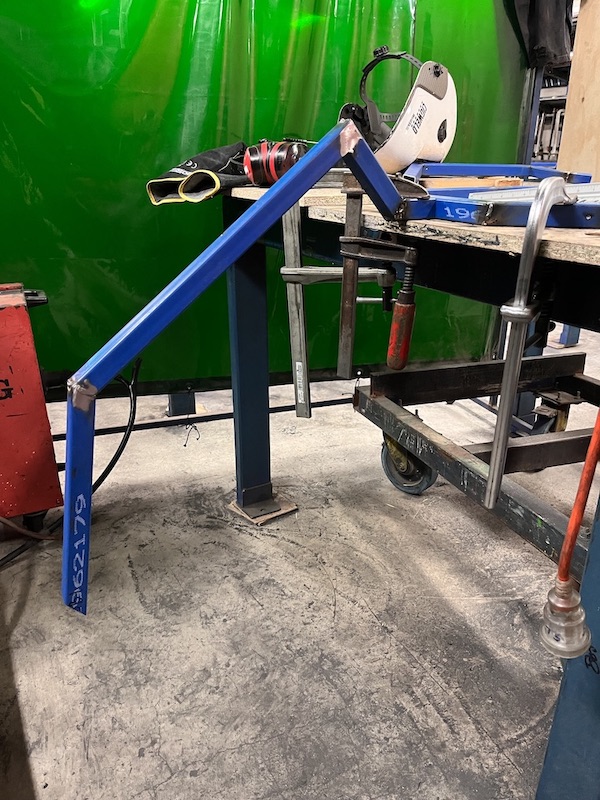 Another veiw of leg frame