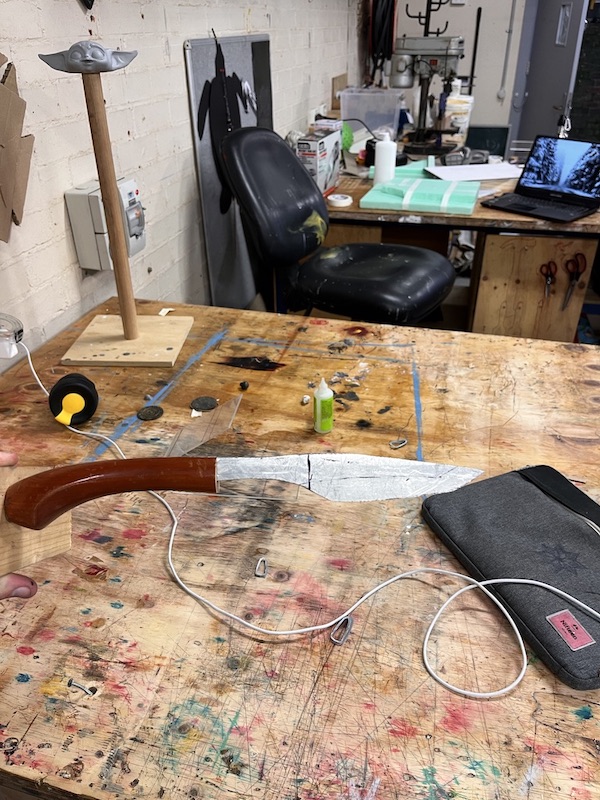 Adding a dummy blade