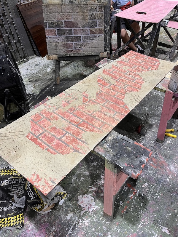 Adding wear to bricks