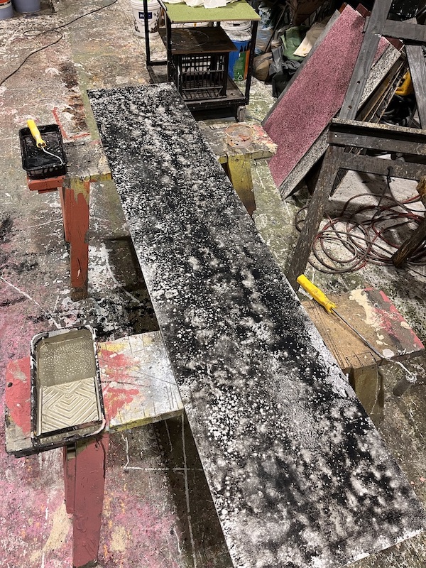 Distressed side panel